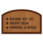 3-Line Directional Sign
