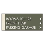 3-Line Directional Sign
