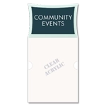 3-Line Informational Sign w/ Insert Window