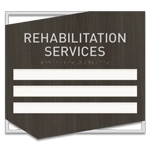 3 Slot Suite/Dept. ID Sign