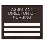 3 Slot Suite/Dept. ID Sign