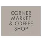 4-Line Common Room Sign