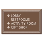 4-Line Directional Sign