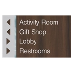 4-Line Directional Sign