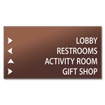 4-Line Directional Sign