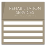 4-Slot Suite/Dept. ID Sign