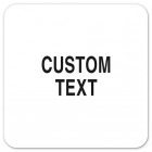 5-Line Custom Informational Sign