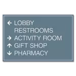 5-Line Directional Sign