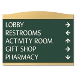 5-Line Directional Sign