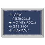 5-Line Directional Sign