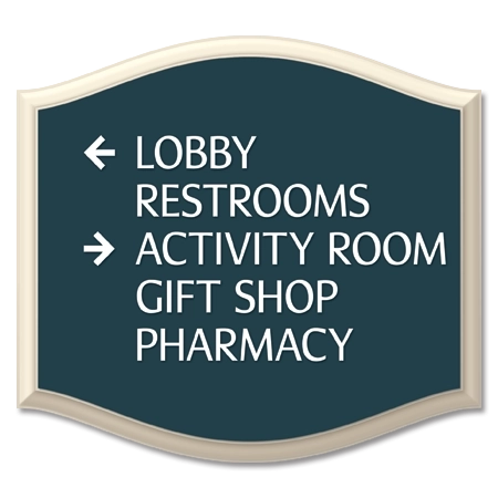 5-Line Directional Sign