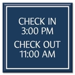 5-Line General Information Sign