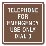 5-Line General Information Sign