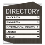 5-Panel Directory Sign