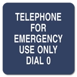 6-Line General Information Sign