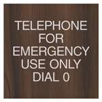 6-Line General Information Sign