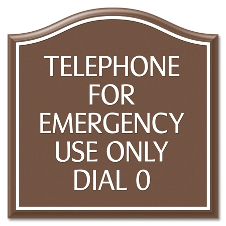 6-Line General Information Sign