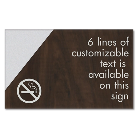 6-Line General Information Sign w/ Symbol