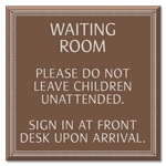 8-Line Common Room Sign