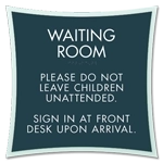 8-Line Common Room Sign