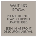 8-Line Common Room Sign