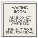 8-Line Common Room Sign