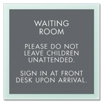 8-Line Common Room Sign