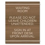 8-Line Common Room Sign