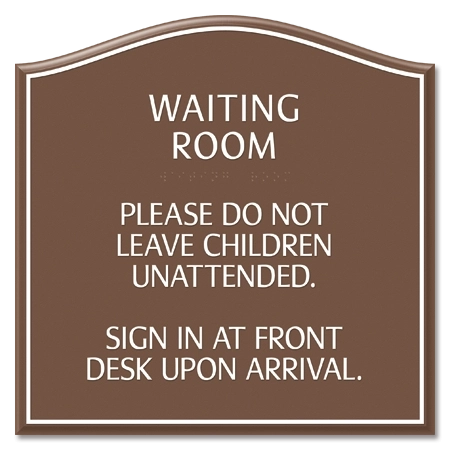 8-Line Common Room Sign