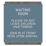 8-Line Common Room Sign