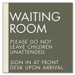 8-Line Common Room Sign