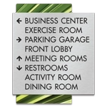 8-Line Directional Sign