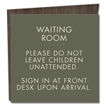 9-Line Common Room Sign