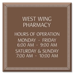 9-Line General Information Sign