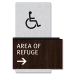 Accessible Direction Sign w/ ISA