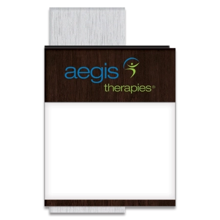 "Aegis Therapies" Message Holder w/Logo