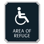 Area of Refuge Sign - ISA Symbol