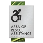 Area of Rescue Assistance Sign - NYC Compliant