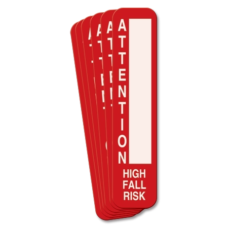 Attention High Fall Risk - 6 Pack
