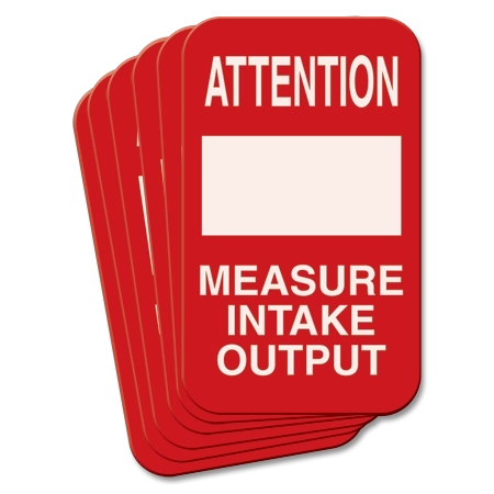 Attention Measure Intake Output - 6 Pack