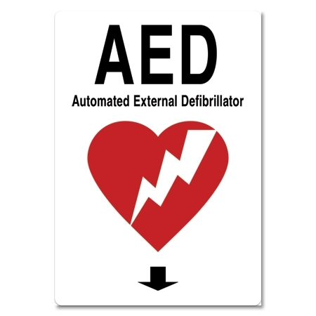 Automatic External Defibrillator Sign - Medium