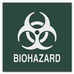 Biohazard Sign w/ Symbol