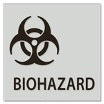 Biohazard Sign w/ Symbol