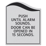 Delayed Egress Push/Pull Sign - CA Code