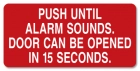 Delayed Egress Sign
