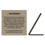EaselChemical Warning Sign: Cancer and Birth Defects