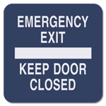 Emergency Exit - Keep Door Closed