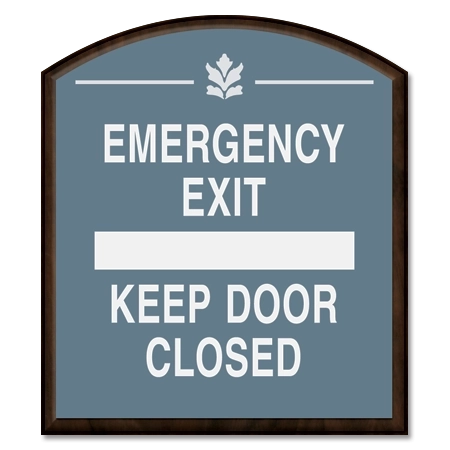 Emergency Exit - Keep Door Closed