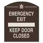 Emergency Exit - Keep Door Closed