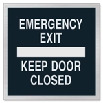 Emergency Exit - Keep Door Closed